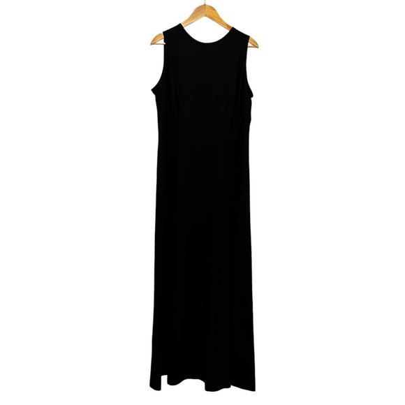 Evan Picone Sleeveless Maxi Dress, NWT, Black, 14 - Picture 10 of 11